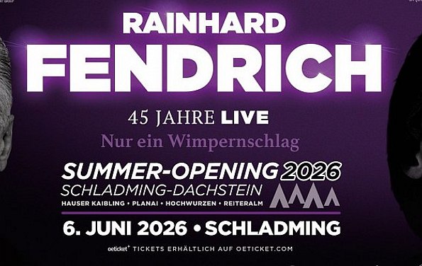 Summer Opening Reinhard Fendrich