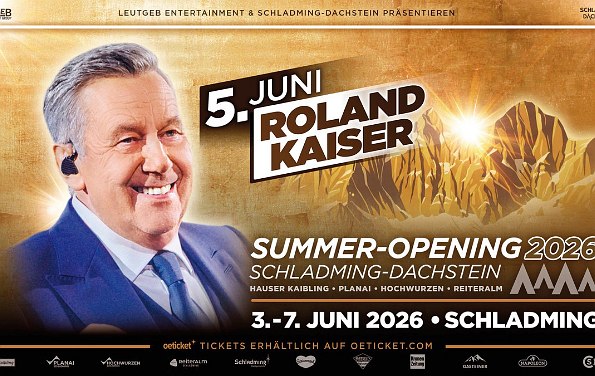 Summer Opening Schadming Roland Kaiser