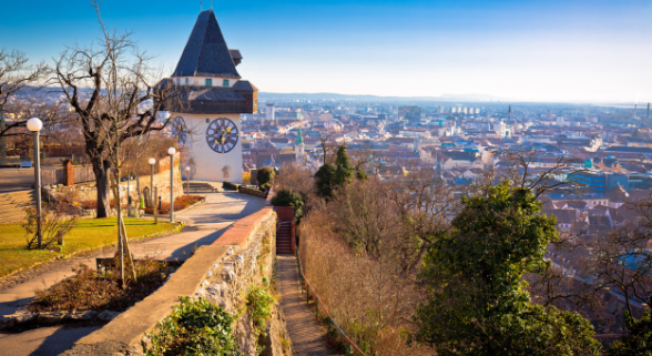 Blick auf Graz