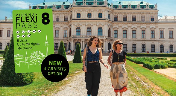 Zwei Frauen auf Städtetour in Wien und Vienna Flexi Pass